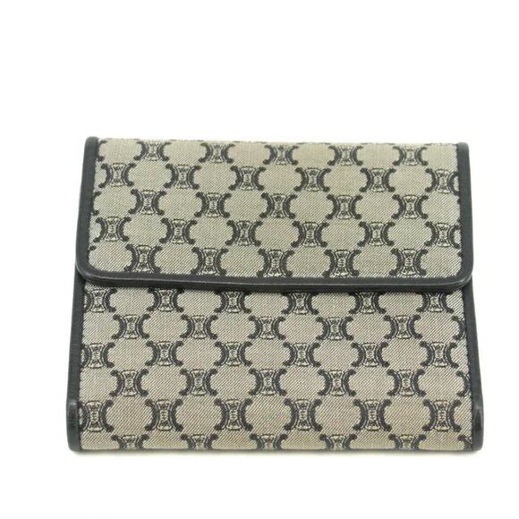 Celine Macadam Leather Bifold Wallet - Picture 1 of 7
